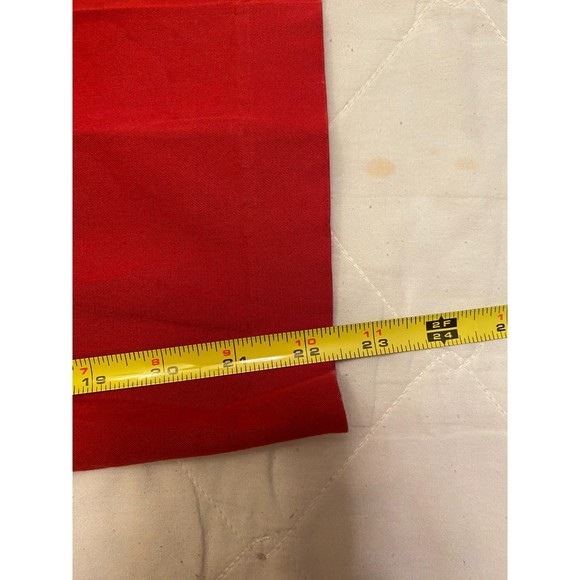 Norton Studio Stretch Cropped Pants Size 16 Red - Picture 7 of 7